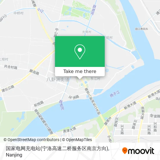 国家电网充电站(宁洛高速二桥服务区南京方向) map