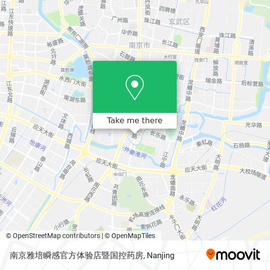 南京雅培瞬感官方体验店暨国控药房 map