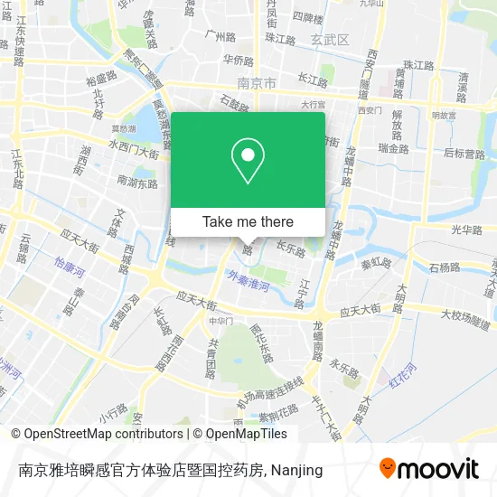 南京雅培瞬感官方体验店暨国控药房 map