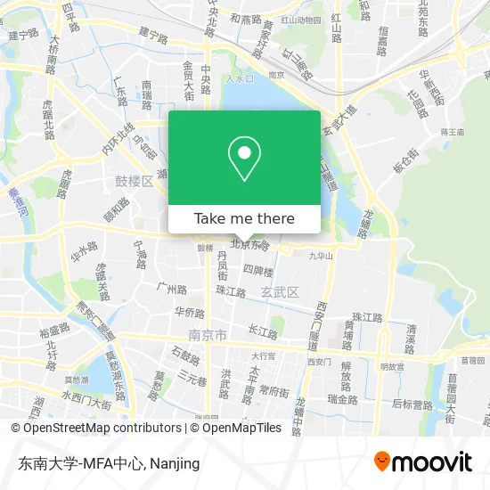 东南大学-MFA中心 map
