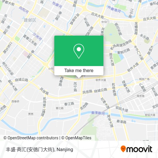 丰盛·商汇(安德门大街) map
