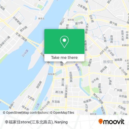 幸福家佳store(江东北路店) map