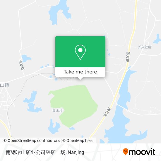 南钢冶山矿业公司采矿一场 map