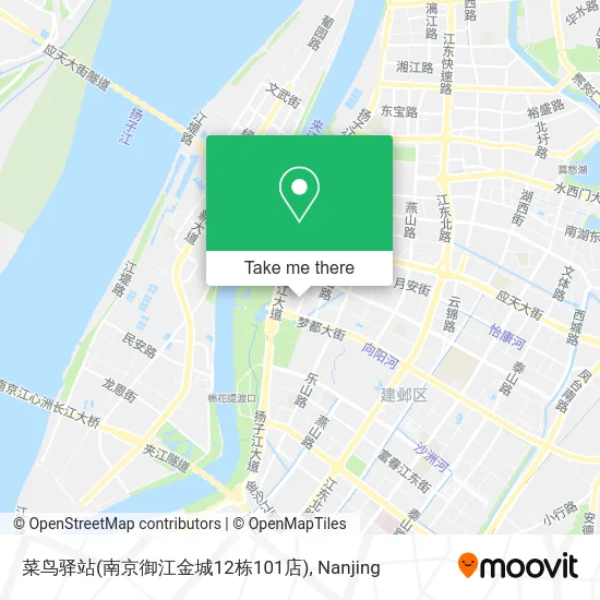 菜鸟驿站(南京御江金城12栋101店) map