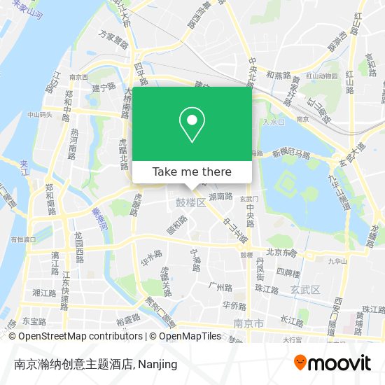 南京瀚纳创意主题酒店 map