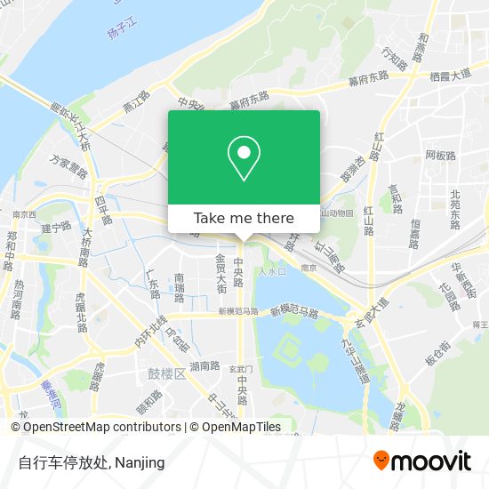 自行车停放处 map