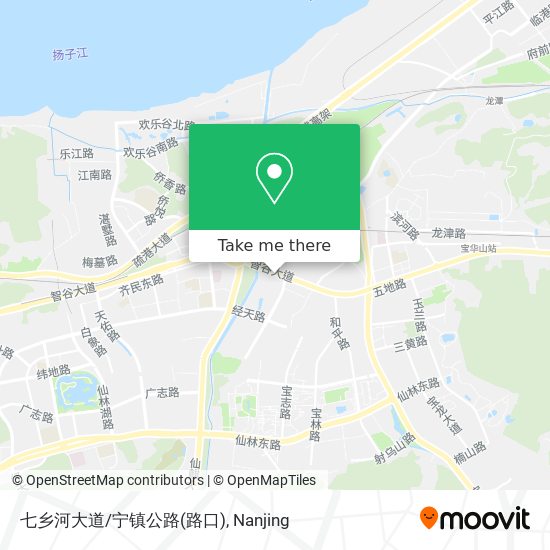 七乡河大道/宁镇公路(路口) map
