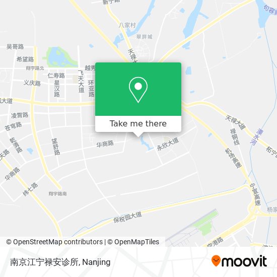 南京江宁禄安诊所 map