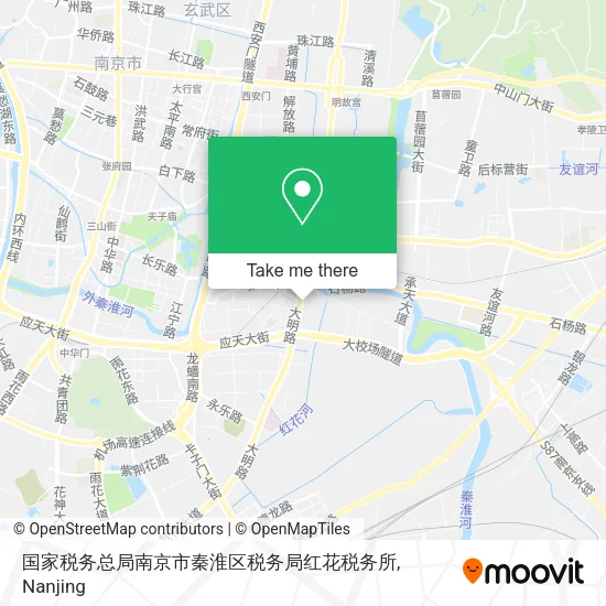 国家税务总局南京市秦淮区税务局红花税务所 map