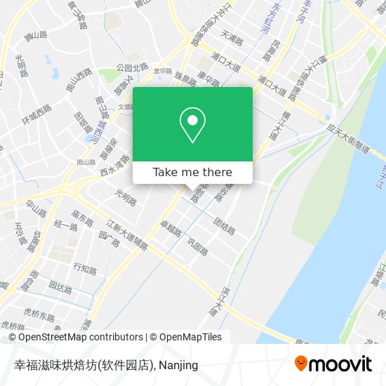 幸福滋味烘焙坊(软件园店) map