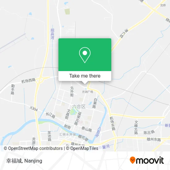 幸福城 map