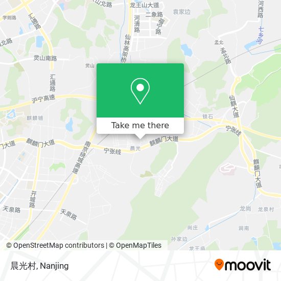 晨光村 map