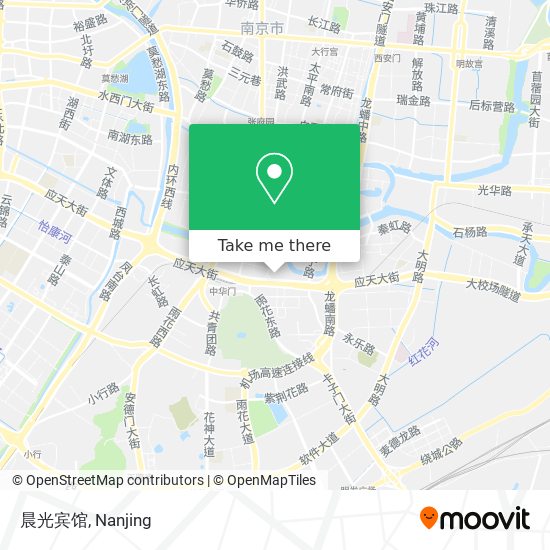 晨光宾馆 map