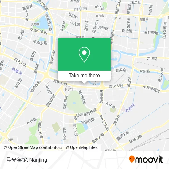 晨光宾馆 map