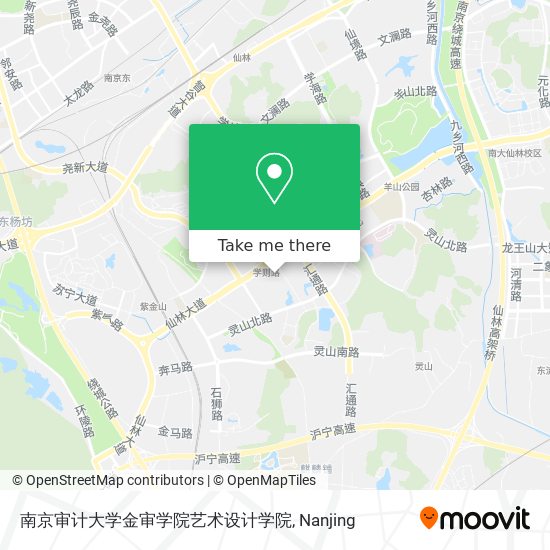 南京审计大学金审学院艺术设计学院 map