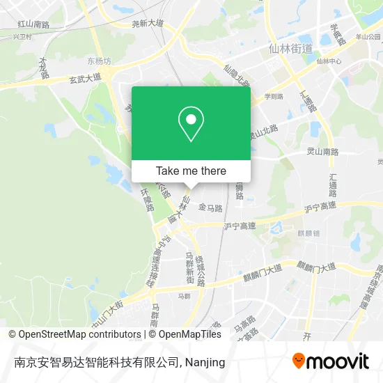 南京安智易达智能科技有限公司 map