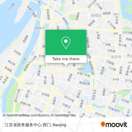 江苏省政务服务中心-西门 map