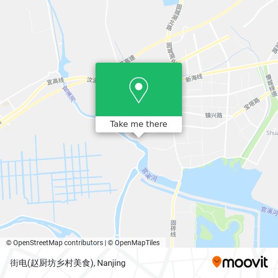 街电(赵厨坊乡村美食) map