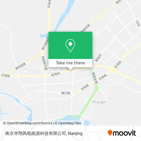 南京华翔风电能源科技有限公司 map