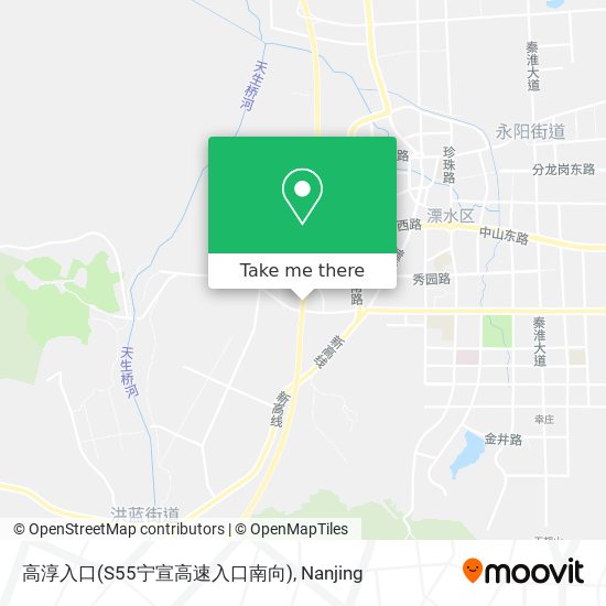 高淳入口(S55宁宣高速入口南向) map