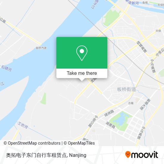 奥拓电子东门自行车租赁点 map
