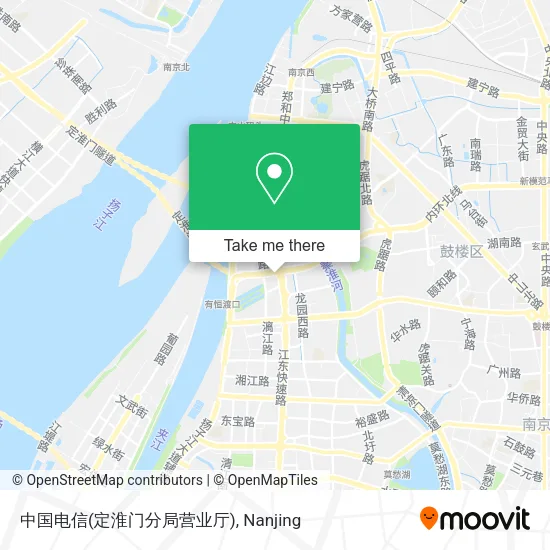 中国电信(定淮门分局营业厅) map