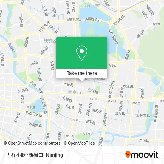 吉祥小吃/新街口 map