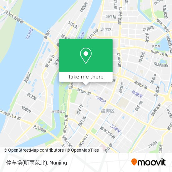 停车场(听雨苑北) map