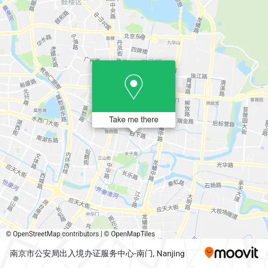 南京市公安局出入境办证服务中心-南门 map