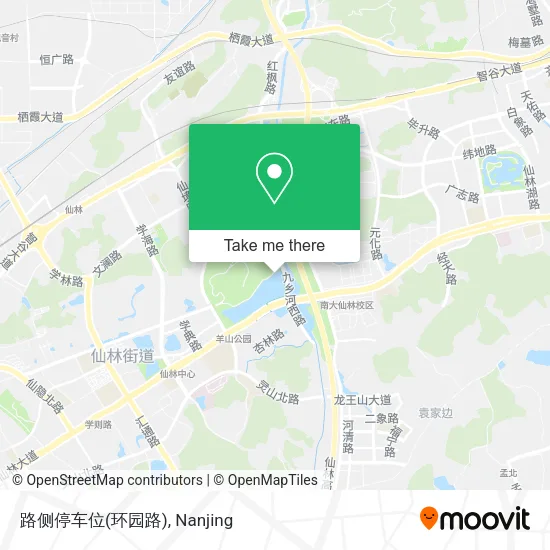 路侧停车位(环园路) map