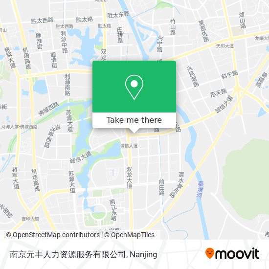南京元丰人力资源服务有限公司 map