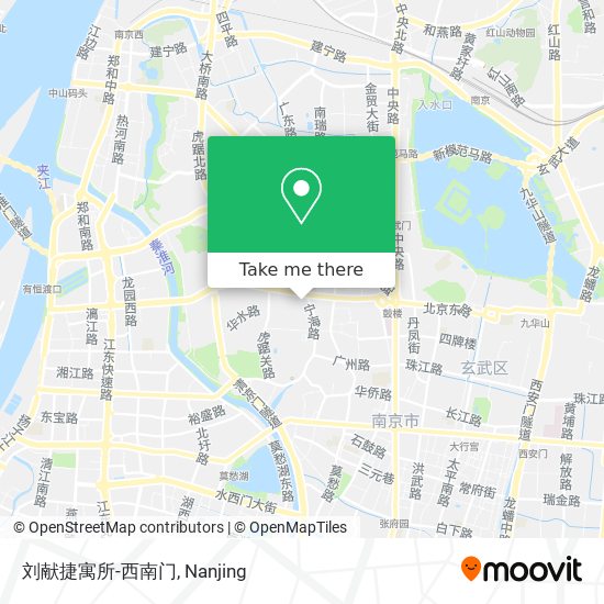 刘献捷寓所-西南门 map