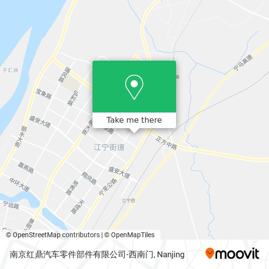 南京红鼎汽车零件部件有限公司-西南门 map