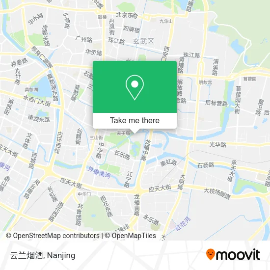 云兰烟酒 map