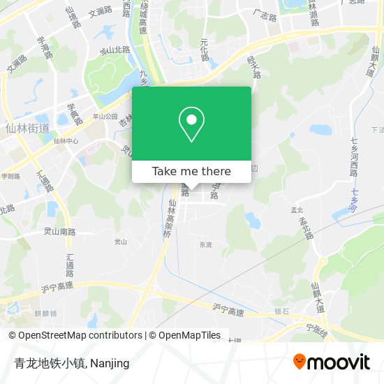 青龙地铁小镇 map