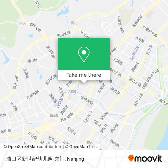 浦口区新世纪幼儿园-东门 map