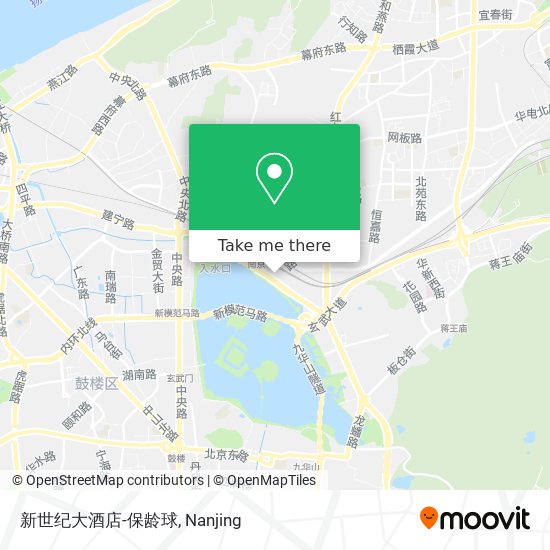 新世纪大酒店-保龄球 map