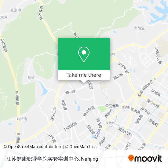 江苏健康职业学院实验实训中心 map