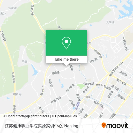 江苏健康职业学院实验实训中心 map