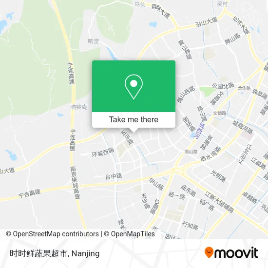 时时鲜蔬果超市 map