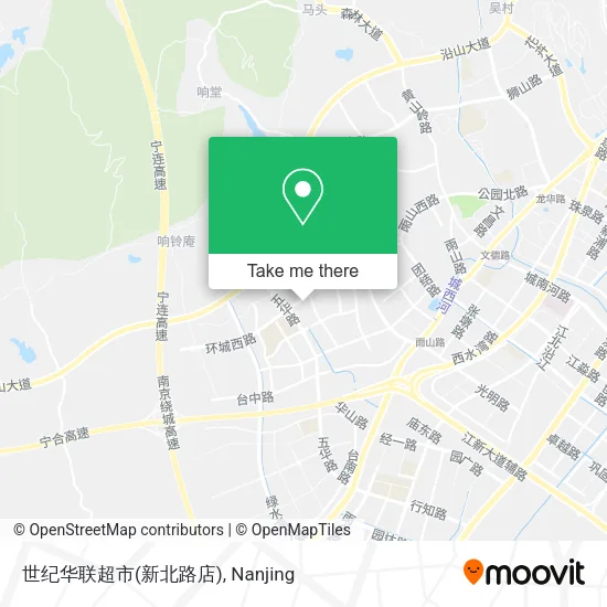 世纪华联超市(新北路店) map