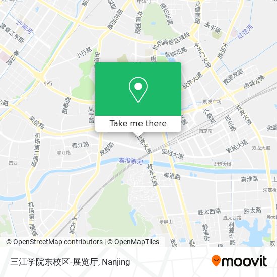 三江学院东校区-展览厅 map