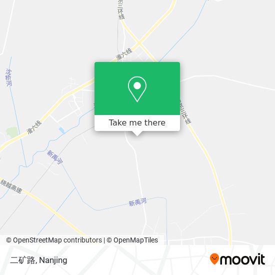 二矿路 map