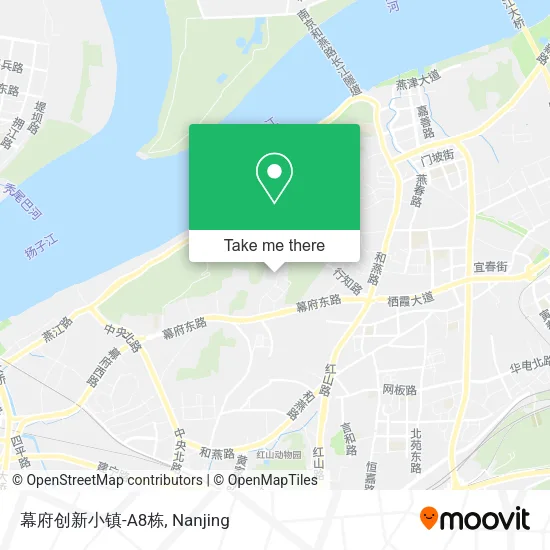 幕府创新小镇-A8栋 map