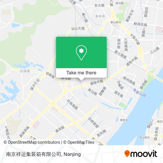 南京祥运集装箱有限公司 map
