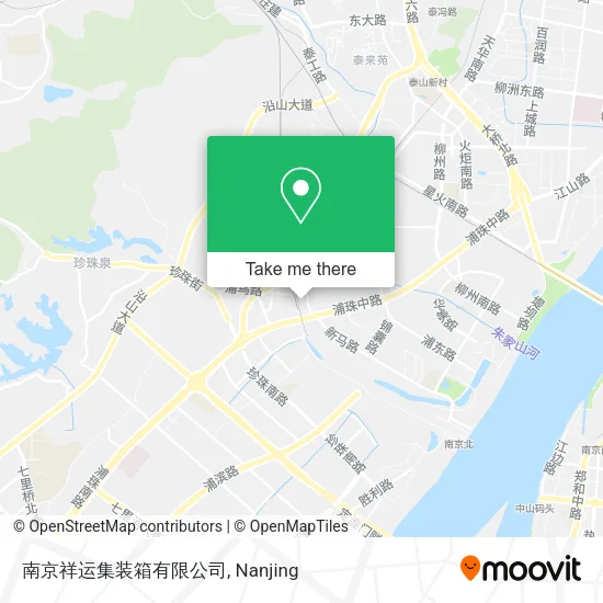南京祥运集装箱有限公司 map
