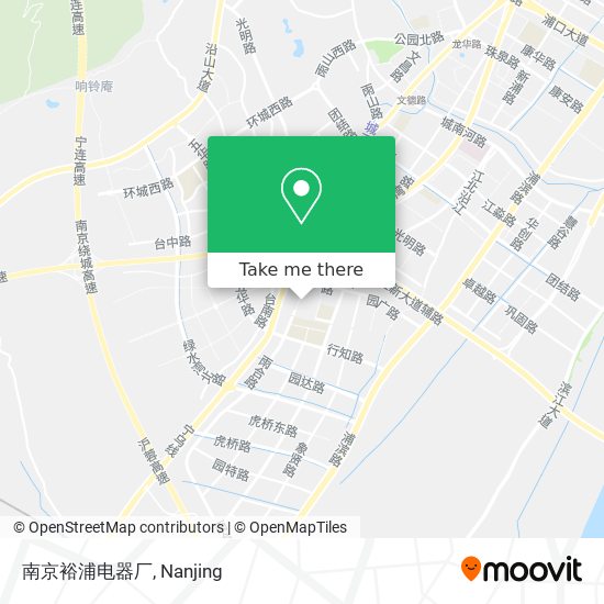 南京裕浦电器厂 map