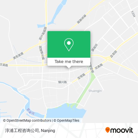 淳浦工程咨询公司 map