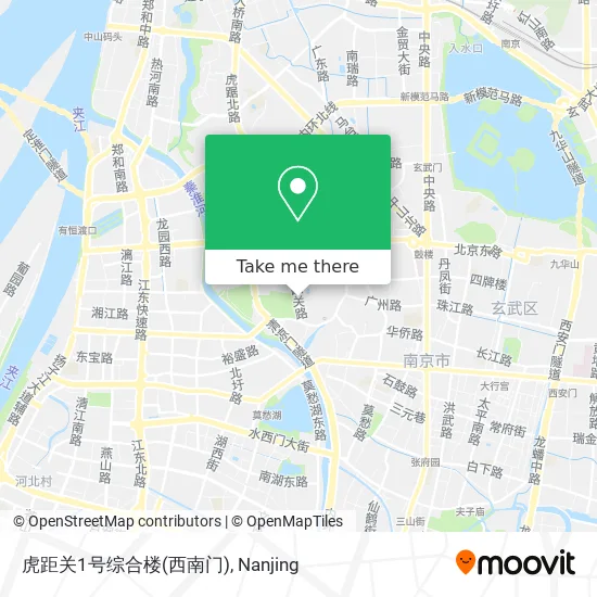 虎距关1号综合楼(西南门) map