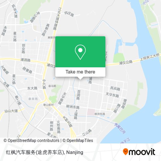 红枫汽车服务(途虎养车店) map